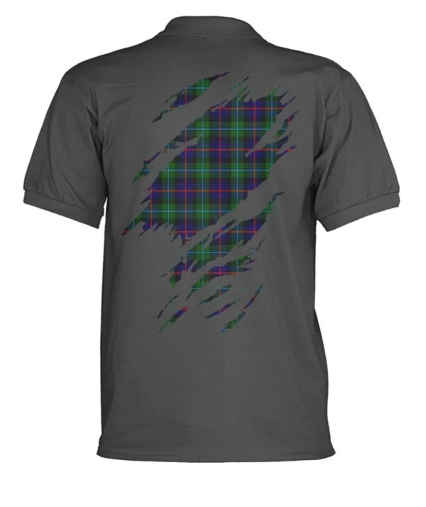 Calder Clan Polo Shirt, Scottish Tartan Calder Clans Polo Shirt Badge Style - Image 10