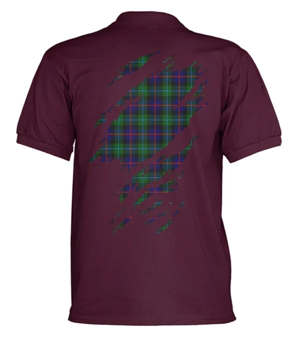 Calder Clan Polo Shirt, Scottish Tartan Calder Clans Polo Shirt Badge Style - Image 14