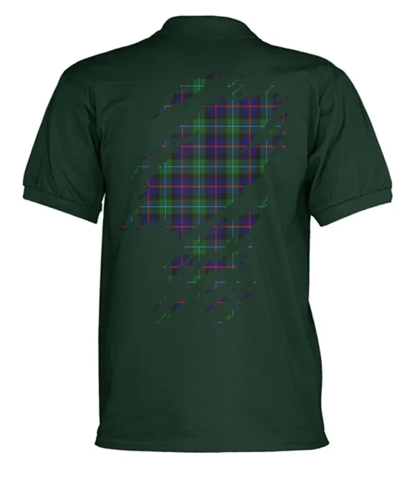 Calder Clan Polo Shirt, Scottish Tartan Calder Clans Polo Shirt Badge Style - Image 16