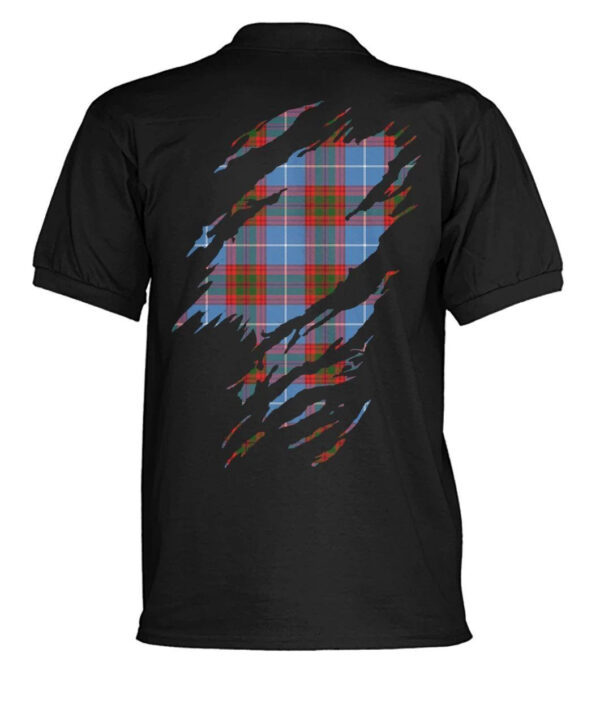 Crichton Clan Polo Shirt, Scottish Tartan Crichton Clans Polo Shirt Badge Style - Image 4