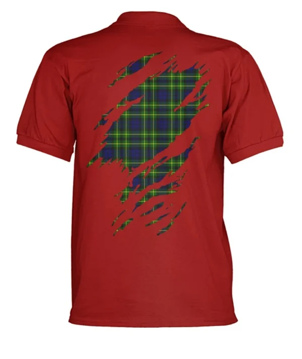 Campbell Clan Polo Shirt, Scottish Tartan Campbell Clans Polo Shirt Badge Style - Image 6