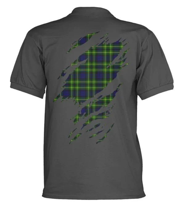 Campbell Clan Polo Shirt, Scottish Tartan Campbell Clans Polo Shirt Badge Style - Image 10