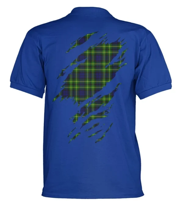 Campbell Clan Polo Shirt, Scottish Tartan Campbell Clans Polo Shirt Badge Style - Image 8