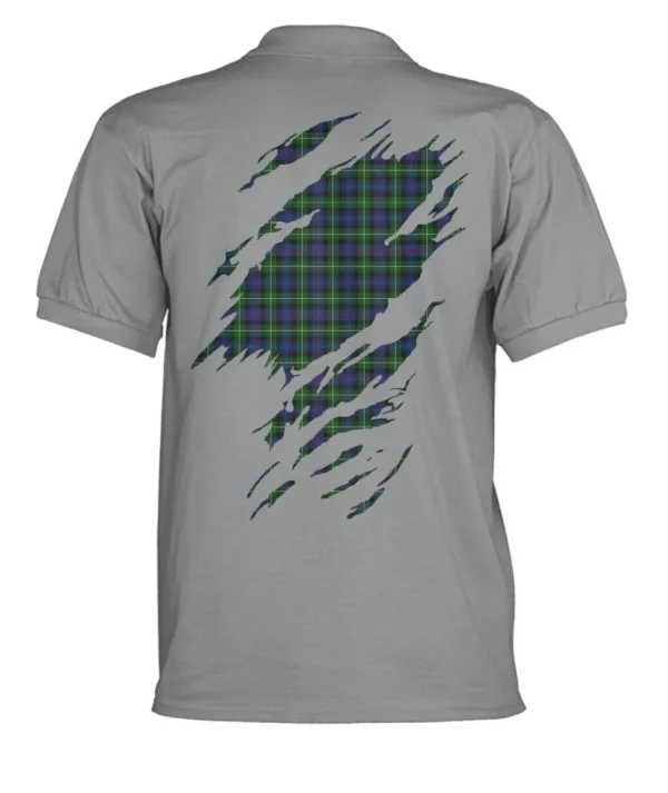 MacKenzie Clan Polo Shirt, Scottish Tartan MacKenzie Clans Polo Shirt Badge Style - Image 4