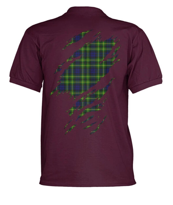 Campbell Clan Polo Shirt, Scottish Tartan Campbell Clans Polo Shirt Badge Style - Image 14