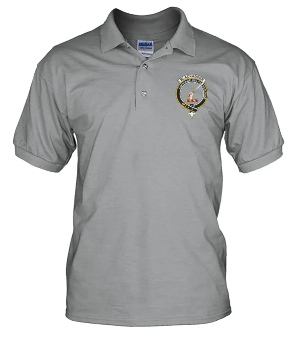 Blackadder Clan Polo Shirt, Scottish Tartan Blackadder Clans Polo Shirt Badge Style - Image 3