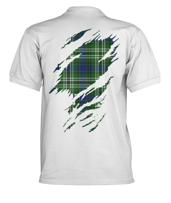 Blackadder Clan Polo Shirt, Scottish Tartan Blackadder Clans Polo Shirt Badge Style - Image 2