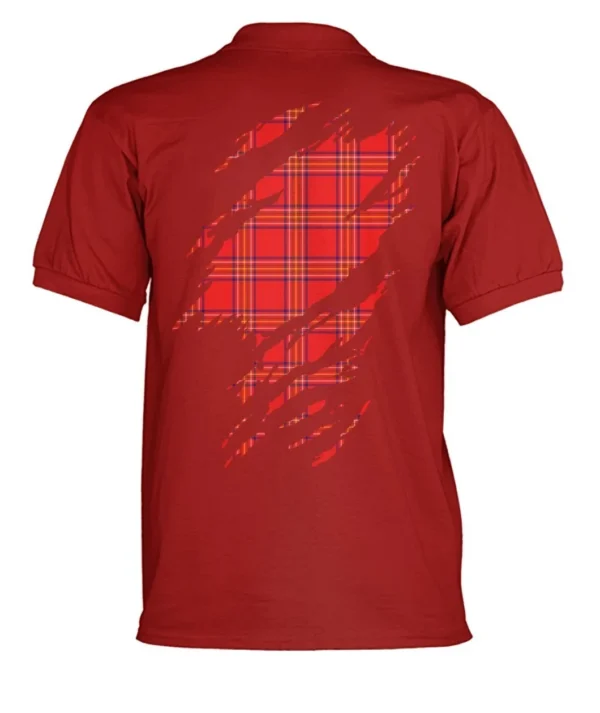 Burnett Clan Polo Shirt, Scottish Tartan Burnett Clans Polo Shirt Badge Style - Image 6