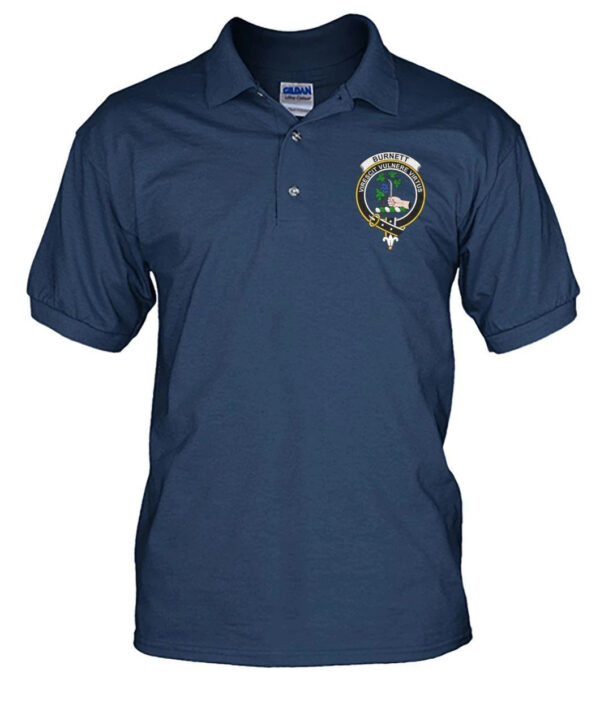 Burnett Clan Polo Shirt, Scottish Tartan Burnett Clans Polo Shirt Badge Style - Image 13