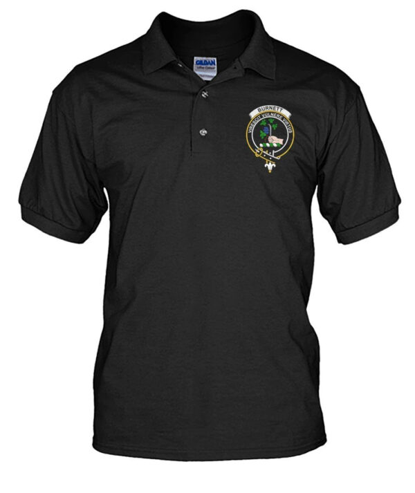 Burnett Clan Polo Shirt, Scottish Tartan Burnett Clans Polo Shirt Badge Style - Image 17