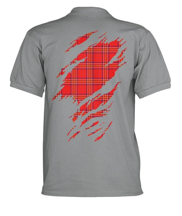 Burnett Clan Polo Shirt, Scottish Tartan Burnett Clans Polo Shirt Badge Style - Image 4