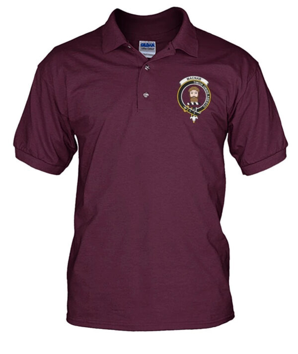 MacNab Clan Polo Shirt, Scottish Tartan MacNab Clans Polo Shirt Badge Style - Image 13