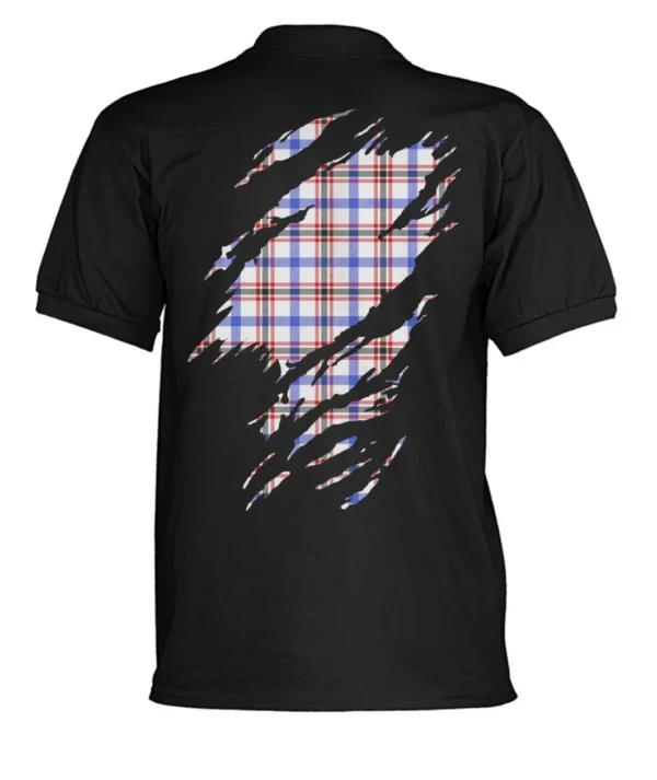 Boswell Clan Polo Shirt, Scottish Tartan Boswell Clans Polo Shirt Badge Style - Image 14