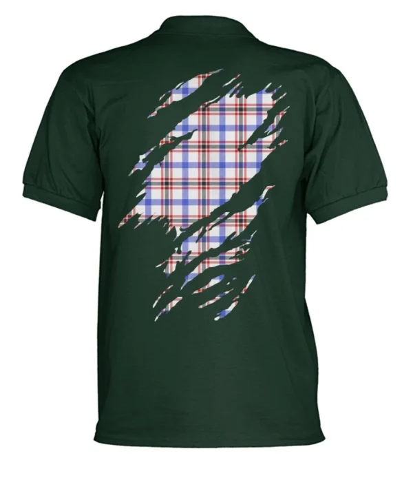 Boswell Clan Polo Shirt, Scottish Tartan Boswell Clans Polo Shirt Badge Style - Image 16