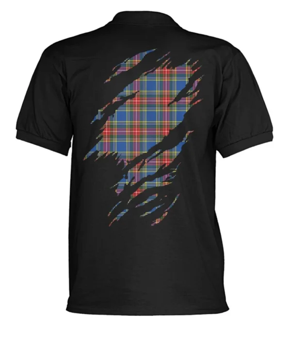 Bethune Clan Polo Shirt, Scottish Tartan Bethune Clans Polo Shirt Badge Style - Image 18