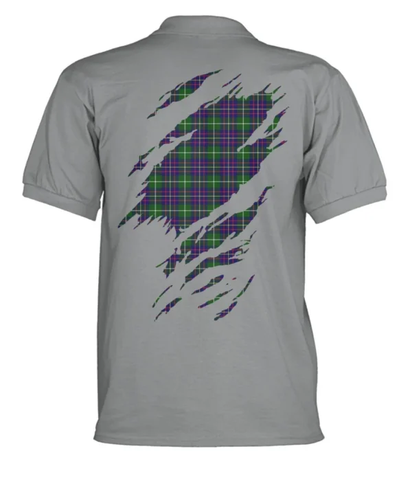 Inglis Clan Polo Shirt, Scottish Tartan Inglis Clans Polo Shirt Badge Style - Image 4