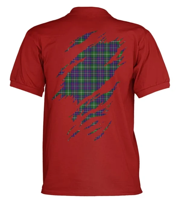 Inglis Clan Polo Shirt, Scottish Tartan Inglis Clans Polo Shirt Badge Style - Image 6