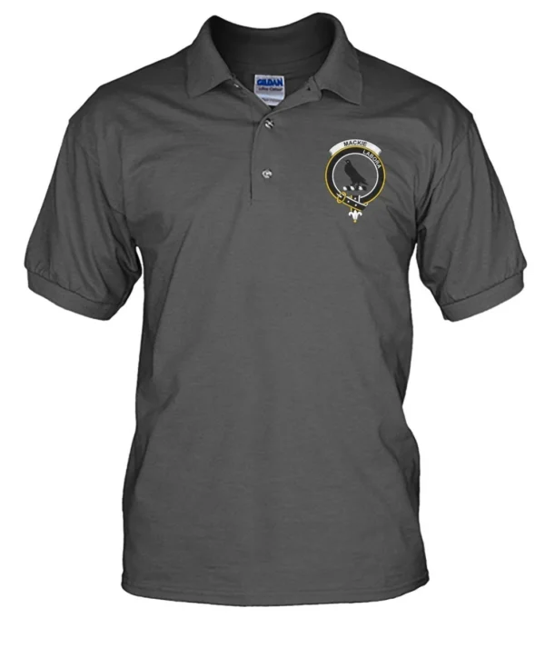 MacKie Clan Polo Shirt, Scottish Tartan MacKie Clans Polo Shirt Badge Style - Image 9