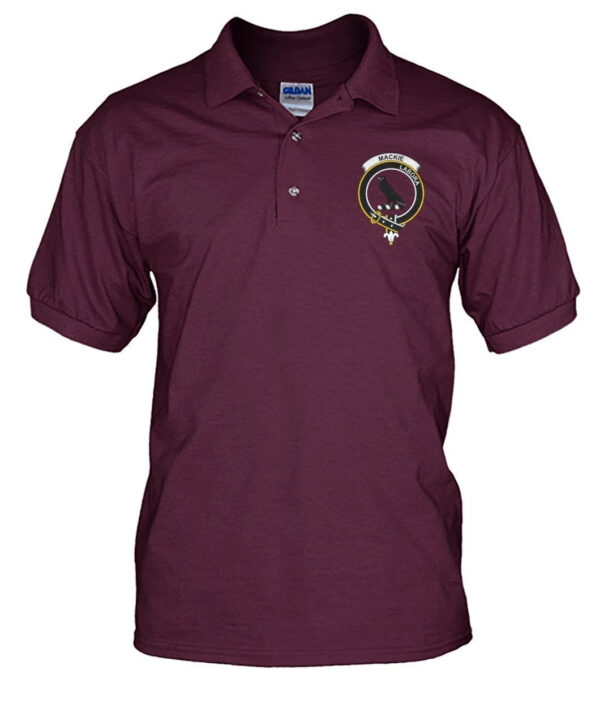 MacKie Clan Polo Shirt, Scottish Tartan MacKie Clans Polo Shirt Badge Style - Image 13