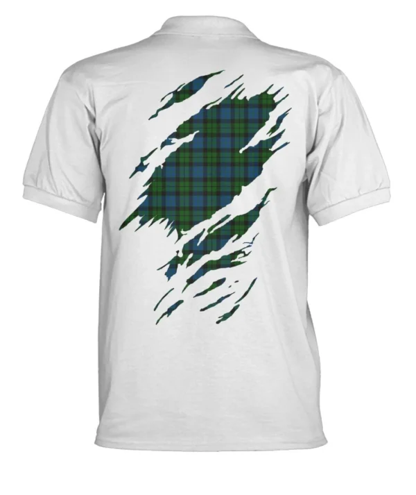 MacKie Clan Polo Shirt, Scottish Tartan MacKie Clans Polo Shirt Badge Style - Image 2