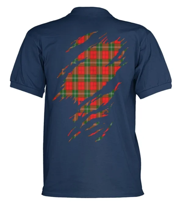 Gartshore Clan Polo Shirt, Scottish Tartan Gartshore Clans Polo Shirt Badge Style - Image 10