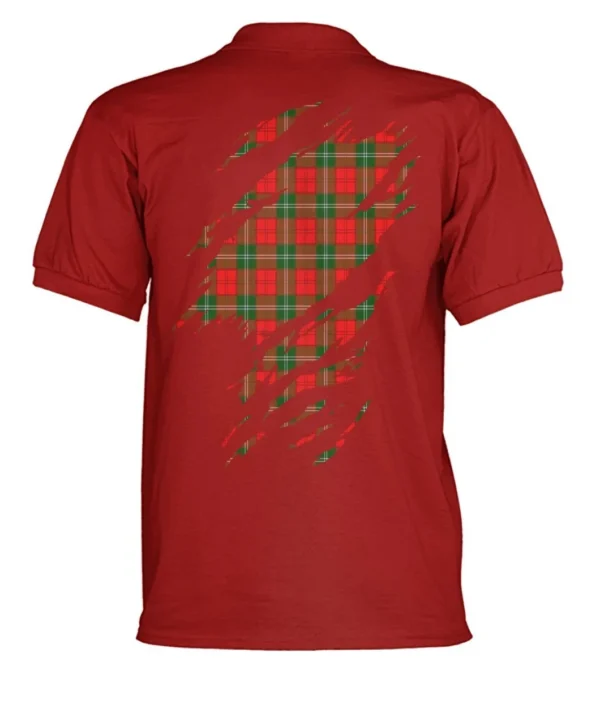 Gartshore Clan Polo Shirt, Scottish Tartan Gartshore Clans Polo Shirt Badge Style - Image 6