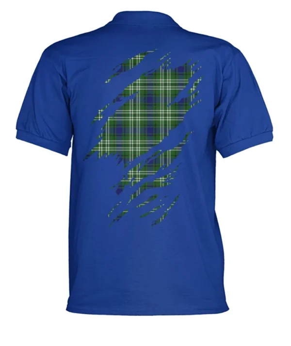 Haliburton Clan Polo Shirt, Scottish Tartan Haliburton Clans Polo Shirt Badge Style - Image 8