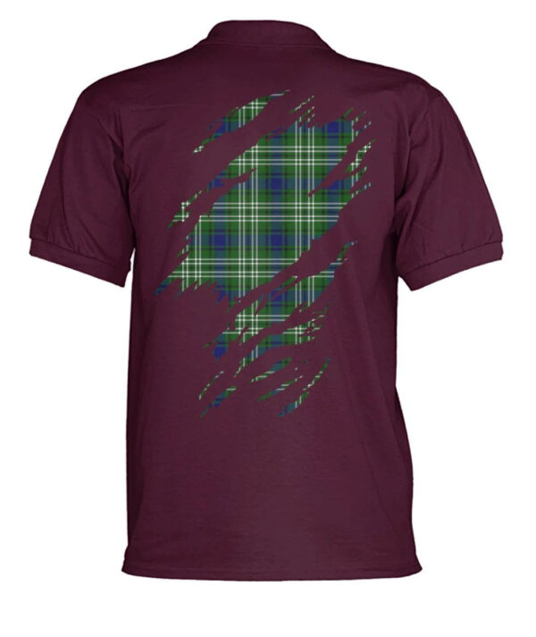 Haliburton Clan Polo Shirt, Scottish Tartan Haliburton Clans Polo Shirt Badge Style - Image 14