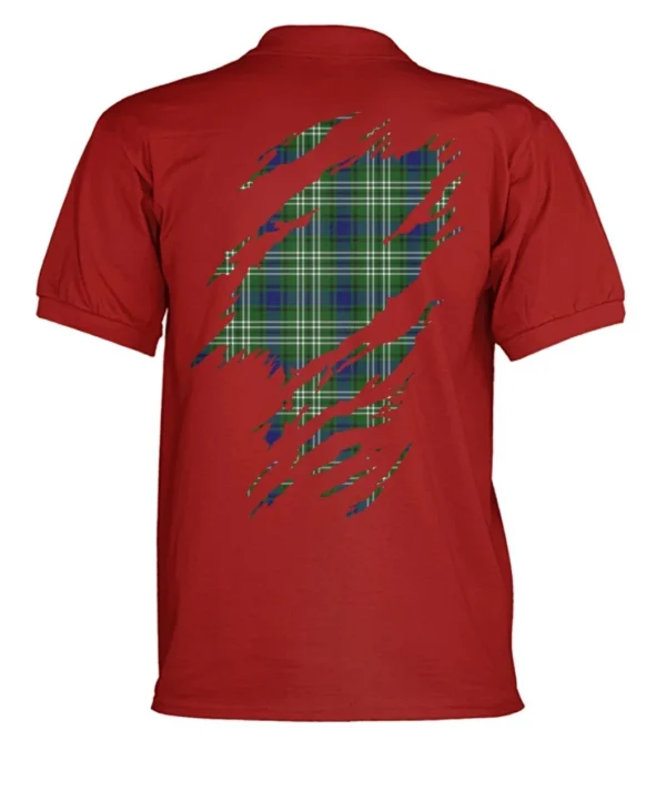 Haliburton Clan Polo Shirt, Scottish Tartan Haliburton Clans Polo Shirt Badge Style - Image 6