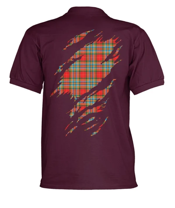 Chattan Clan Polo Shirt, Scottish Tartan Chattan Clans Polo Shirt Badge Style - Image 16