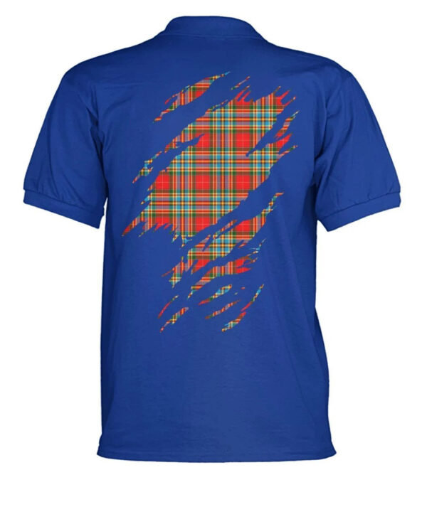 Chattan Clan Polo Shirt, Scottish Tartan Chattan Clans Polo Shirt Badge Style - Image 8