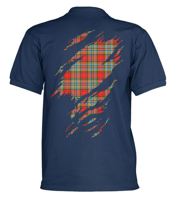 Chattan Clan Polo Shirt, Scottish Tartan Chattan Clans Polo Shirt Badge Style - Image 12