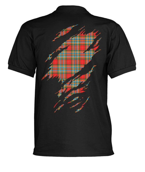 Chattan Clan Polo Shirt, Scottish Tartan Chattan Clans Polo Shirt Badge Style - Image 18