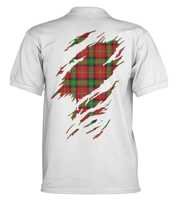 Fullerton Clan Polo Shirt, Scottish Tartan Fullerton Clans Polo Shirt Badge Style - Image 2