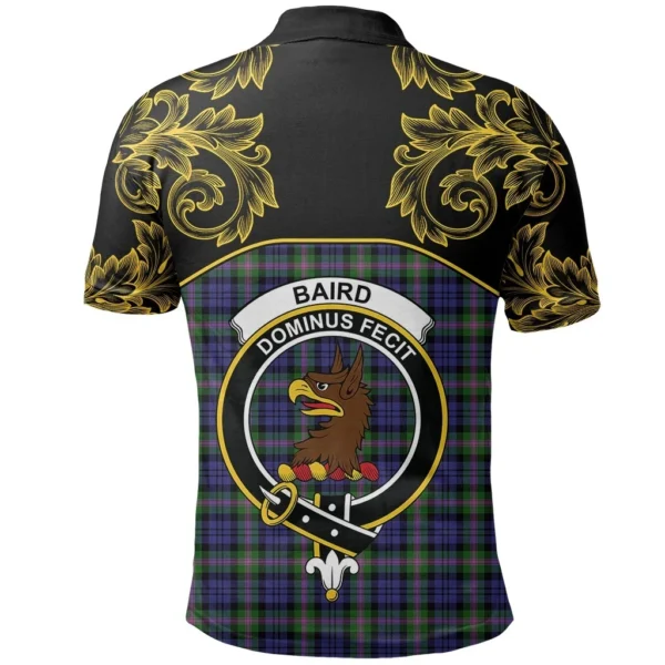 Baird Modern Clan Polo Shirt, Scottish Tartan Baird Modern Clans Polo Shirt Empire Style - Image 3