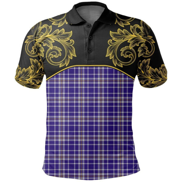 Ochterlony Clan Polo Shirt, Scottish Tartan Ochterlony Clans Polo Shirt Empire Style - Image 2