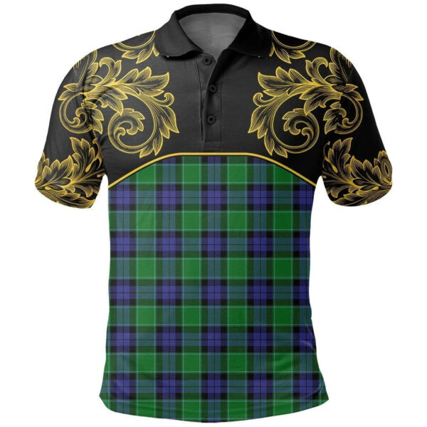 Graham of Menteith Modern Clan Polo Shirt, Scottish Tartan Graham of Menteith Modern Clans Polo Shirt Empire Style - Image 2