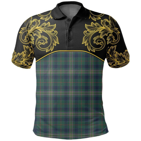 Kennedy Modern Clan Polo Shirt, Scottish Tartan Kennedy Modern Clans Polo Shirt Empire Style - Image 2