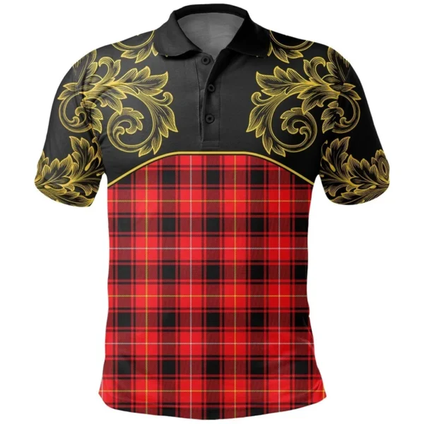 MacIver Modern Clan Polo Shirt, Scottish Tartan MacIver Modern Clans Polo Shirt Empire Style - Image 2