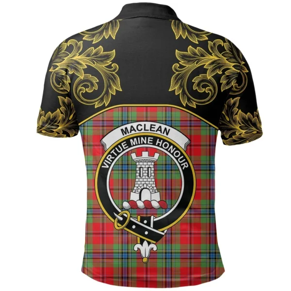 MacLean of Duart Modern Clan Polo Shirt, Scottish Tartan MacLean of Duart Modern Clans Polo Shirt Empire Style - Image 3