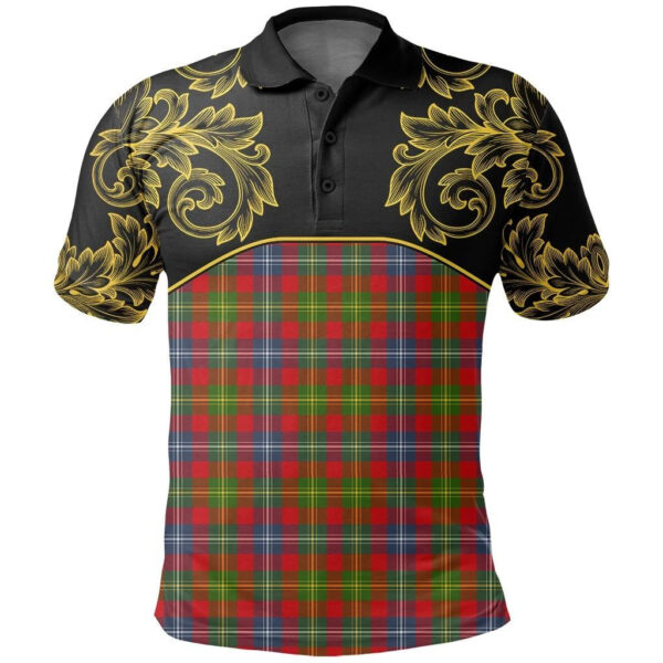 Forrester Clan Polo Shirt, Scottish Tartan Forrester Clans Polo Shirt Empire Style - Image 2