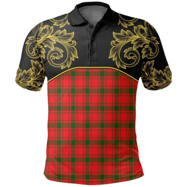 MacQuarrie Modern Clan Polo Shirt, Scottish Tartan MacQuarrie Modern Clans Polo Shirt Empire Style - Image 2