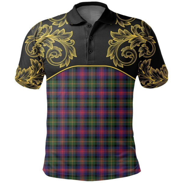 Logan Modern Clan Polo Shirt, Scottish Tartan Logan Modern Clans Polo Shirt Empire Style - Image 2