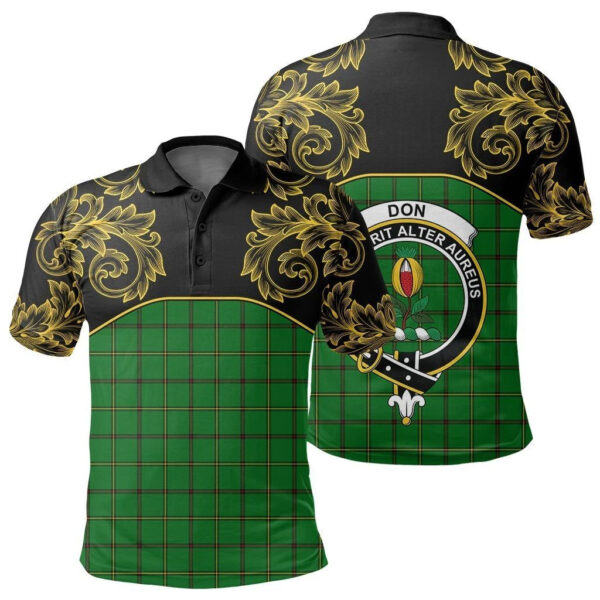 Don (Tribe-of-Mar) Clan Polo Shirt, Scottish Tartan Don (Tribe-of-Mar) Clans Polo Shirt Empire Style