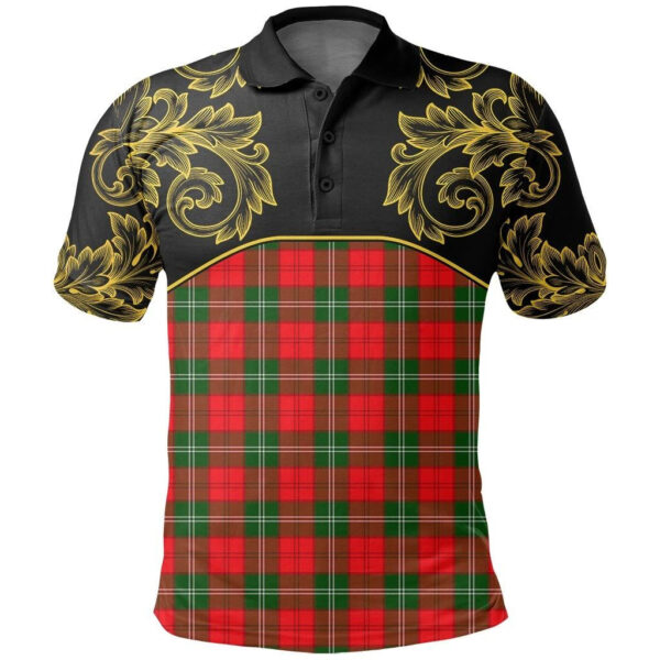 Lennox Modern Clan Polo Shirt, Scottish Tartan Lennox Modern Clans Polo Shirt Empire Style - Image 2