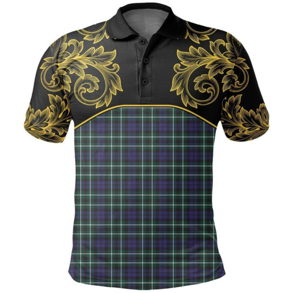 Graham of Montrose Modern Clan Polo Shirt, Scottish Tartan Graham of Montrose Modern Clans Polo Shirt Empire Style - Image 2