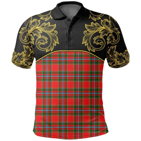 Drummond of Perth Clan Polo Shirt, Scottish Tartan Drummond of Perth Clans Polo Shirt Empire Style - Image 2