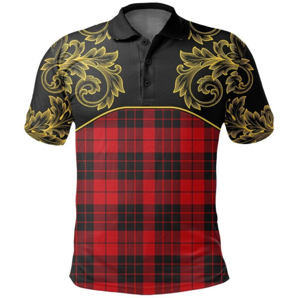 MacLeod of Raasay Clan Polo Shirt, Scottish Tartan MacLeod of Raasay Clans Polo Shirt Empire Style - Image 2