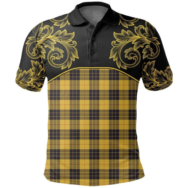 MacLeod of Lewis Ancient Clan Polo Shirt, Scottish Tartan MacLeod of Lewis Ancient Clans Polo Shirt Empire Style - Image 2