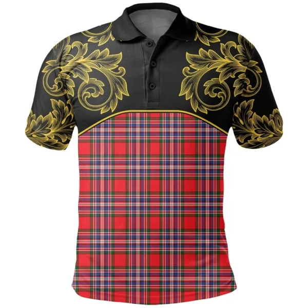 MacFarlane Modern Clan Polo Shirt, Scottish Tartan MacFarlane Modern Clans Polo Shirt Empire Style - Image 2